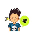 Si Cholid the funny boy（個別スタンプ：37）
