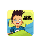 Si Cholid the funny boy（個別スタンプ：40）