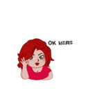 Fat girls confident（個別スタンプ：15）