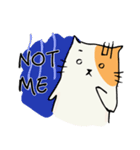 You are the fat one, not me（個別スタンプ：14）