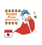 One World Family Calendar（個別スタンプ：6）