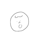 顔で物語る男の子（個別スタンプ：4）