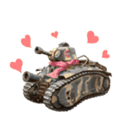 PANZER VOR！ (tank)（個別スタンプ：12）