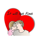 We Fall In Love（個別スタンプ：8）