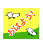 大きい文字で見やすい！毎日使える言葉特集（個別スタンプ：12）