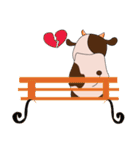 The Lovely Dairy Cow（個別スタンプ：12）