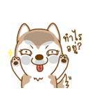 Coffee and Latte Husky（個別スタンプ：2）