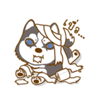 Coffee and Latte Husky（個別スタンプ：6）