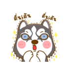Coffee and Latte Husky（個別スタンプ：10）