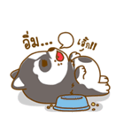 Coffee and Latte Husky（個別スタンプ：15）