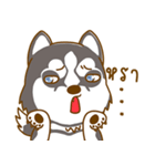 Coffee and Latte Husky（個別スタンプ：20）