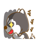 Coffee and Latte Husky（個別スタンプ：32）