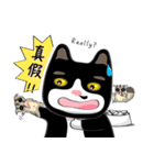 Bibi cat have a runny nose. Two（個別スタンプ：18）