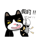 Bibi cat have a runny nose. Two（個別スタンプ：26）