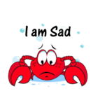 Mischievous Crabs in Red（個別スタンプ：29）