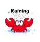 Mischievous Crabs in Red（個別スタンプ：30）