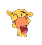 Funny and Adorable Giraffe（個別スタンプ：13）