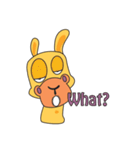 Funny and Adorable Giraffe（個別スタンプ：19）