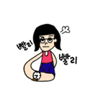 日常韓国語（個別スタンプ：11）