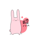 吸水性うさぎ（個別スタンプ：21）