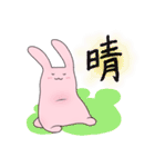 吸水性うさぎ（個別スタンプ：24）