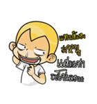 Gold head straight talk（個別スタンプ：2）