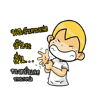 Gold head straight talk（個別スタンプ：20）