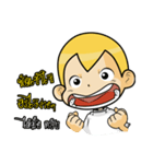 Gold head straight talk（個別スタンプ：38）