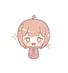着物の女の子スタンプ（個別スタンプ：6）