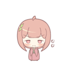 着物の女の子スタンプ（個別スタンプ：15）
