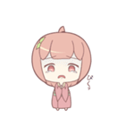 着物の女の子スタンプ（個別スタンプ：24）