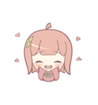 着物の女の子スタンプ（個別スタンプ：27）