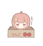 着物の女の子スタンプ（個別スタンプ：29）