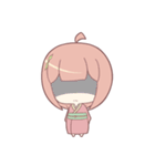 着物の女の子スタンプ（個別スタンプ：32）