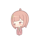 着物の女の子スタンプ（個別スタンプ：36）
