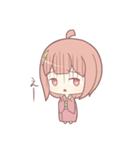 着物の女の子スタンプ（個別スタンプ：39）