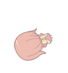 着物の女の子スタンプ（個別スタンプ：40）