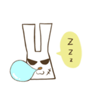 Hello！I am an ugly rabbit, but I am kind（個別スタンプ：11）