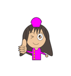 Pink nurse（個別スタンプ：11）
