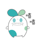 Three point rabbit（個別スタンプ：4）