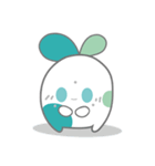 Three point rabbit（個別スタンプ：5）