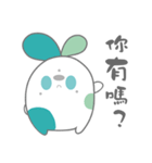 Three point rabbit（個別スタンプ：7）