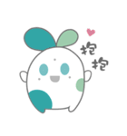 Three point rabbit（個別スタンプ：11）