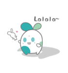 Three point rabbit（個別スタンプ：20）