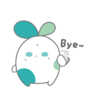 Three point rabbit（個別スタンプ：26）