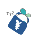 Three point rabbit（個別スタンプ：40）