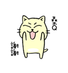 MIGOCAT(Practical language)（個別スタンプ：6）