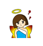 Angel shot hair（個別スタンプ：5）