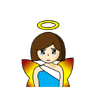 Angel shot hair（個別スタンプ：16）