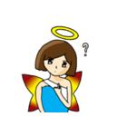Angel shot hair（個別スタンプ：18）